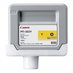Canon PFI-303 Y Żółty - 330 ml wkład atramentowy